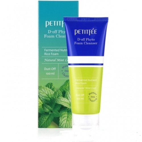 PETITFEE -    D-OFF PHYTO FOAM CLEANSER, 100 