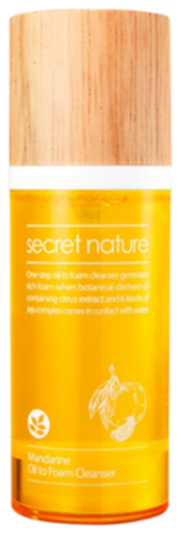 SECRET NATURE ������������ �����-����� � ���������� Mandarine Oil to Foam Cleanser 100��