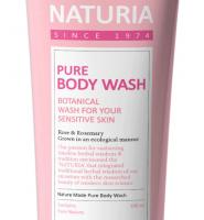 NATURIA ���� ��� ���� ����/�������� PURE BODY WASH (Rose & Rosemary), 100 ��