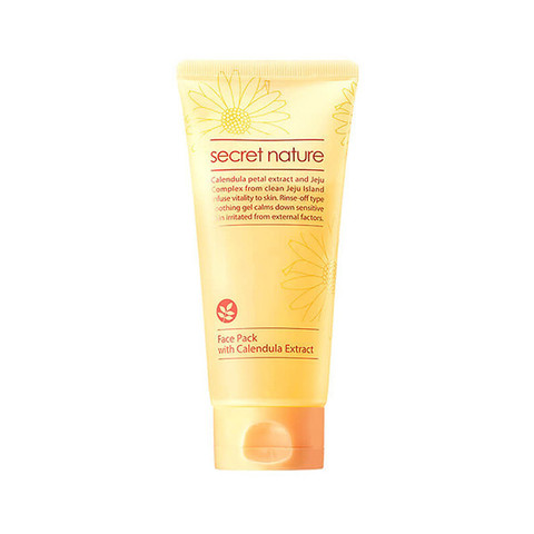 SECRET NATURE ���������� ����� ��� ���� � ���������� ��������� FACE PACK WITH CALENDULA EXTRACT 130 ��