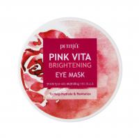 Petitfee ����� ��� ���� �������� ���������� PINK VITA BRIGHTENING EYE MASK, 60 ��