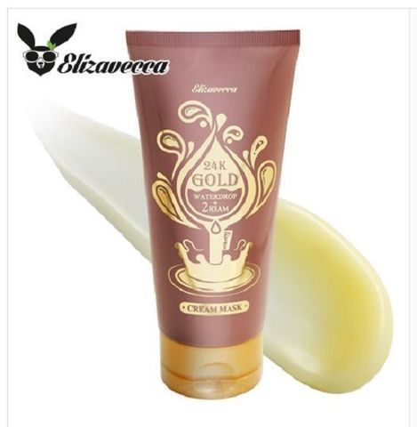 ELIZAVECCA 24k Gold ����-����� ��� ���� � 24-�������� ������� 24K GOLD CREAM MASK