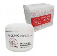 3W CLINIC ����� ��� ���� ������ ��������� ����� Snail Mucus Sleeping Pack, 100 ��