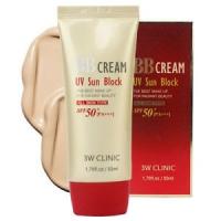3W CLINIC �������������� BB ���� ��� ���� BB Cream UV Sun Block, 50 ��