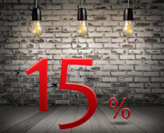 ������ 15% �� ������ ����� ���������!