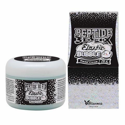 ELIZAVECCA ���� ��� ���� ����������� � ��������� Peptide 3d fix elastic bubble facial cream 100 ��