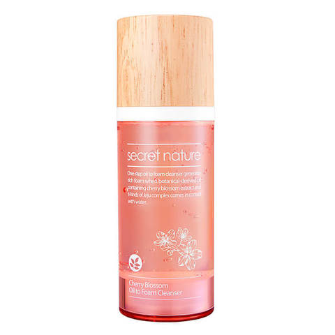 SECRET NATURE ������������ �����-����� ��� �������� � ������ Cherry Blossom Oil to Foam Cleanser 100��