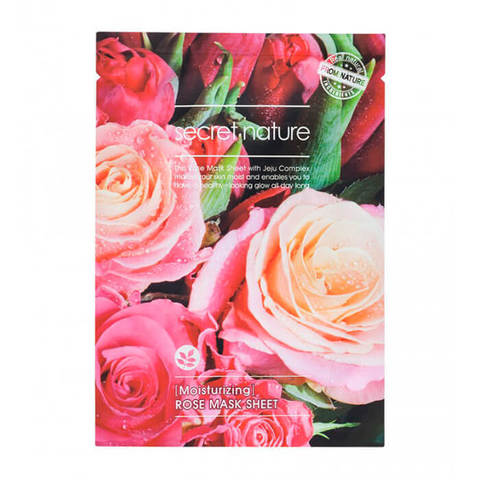Secret Nature ����������� ����� ��� ���� � ����� Moisturizing Rose Mask Sheet 25 ��