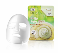 3W CLINIC �����/�������� ����� ��� ���� ����� ������ Fresh Snail Mucus Mask Sheet