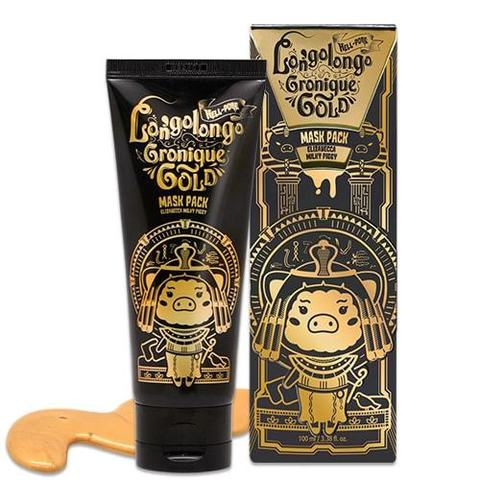 Elizavecca �����-������ ������� Hell-pore longolongo gronique gold mask pack 100��