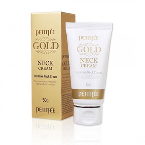 PETITFEE ���� �/��� �������������� GOLD INTENSIVE NECK CREAM, 50 ��