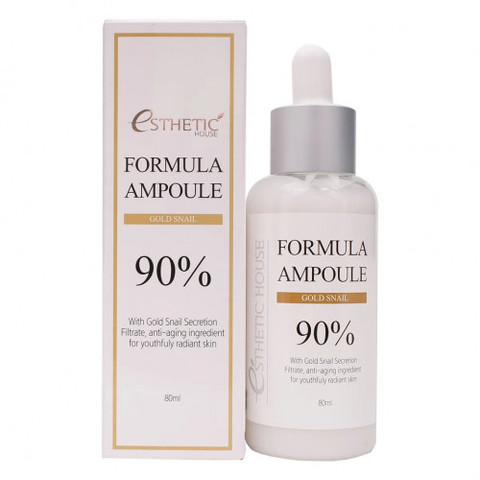 ESTHETIC HOUSE] ��������� ��� ���� � ������� FORMULA AMPOULE GOLD SNAIL, 80 ��