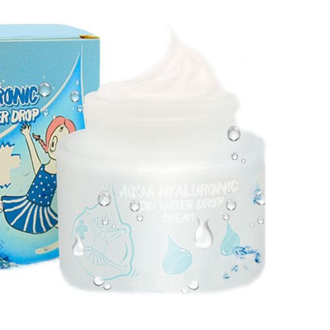 ELIZAVECCA ���� ��� ���� ����������� ������������ Aqua Hyaluronic Acid Water Drop Cream 50 ��