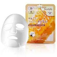 3W CLINIC �����/�������� ����� ��� ���� �������� ������� Fresh Royal Jelly Mask Sheet