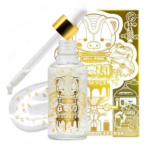 Elizavecca �������� ��� ���� � ������� MILKY PIGGY HELL-PORE GOLD ESSENCE, 50 ��