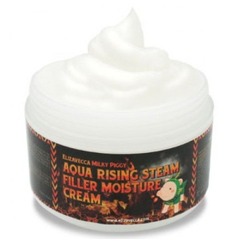 ELIZAVECCA Milky Piggy ���� ������� ����������� Aqua Rising Argan Gelato Steam Cream 100 ��