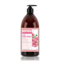 NATURIA ���� ��� ���� ����/�������� PURE BODY WASH (Rose & Rosemary), 750 ��