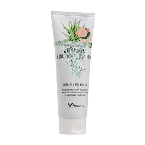 ELIZAVECCA Milky Piggy ����� ����������� � ���� � ���������� Herb Soul Hydro Aqua Jella Pack