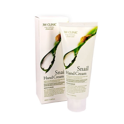 3W CLINIC ���� ��� ��� ����������� ��������� ����� Snail Hand Cream, 100 ��