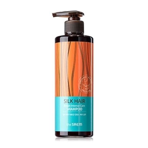 THE SAEM SILK HAIR ������� ��� ����� � ������� SILK HAIR Argan Intense Care Shampoo 380��
