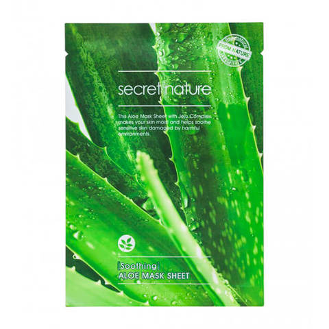 SECRET NATURE ���������� ����� ��� ���� � ���� SOOTHING ALOE MASK SHEET 25 ��