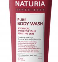 NATURIA ���� ��� ���� ������/�������� PURE BODY WASH Cranberry & Orange 100 ��