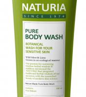 NATURIA ���� ��� ���� ����/���� PURE BODY WASH (Wild Mint & Lime), 100 ��